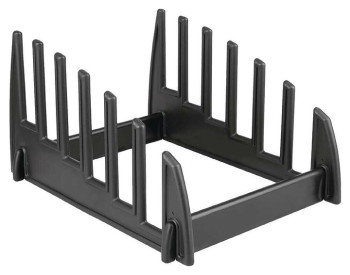 Подставка для досок и подносов P.L. Proff Cuisine PLCB-CBR2 29,5х20,5х16 см 6 ячеек (пластик)