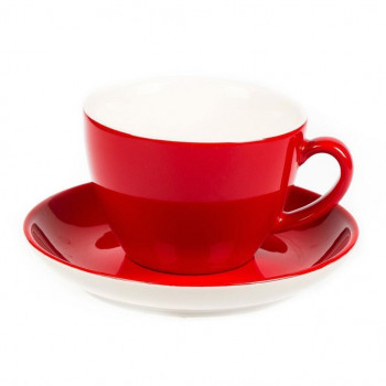 Чайная пара Barista (Бариста) 300 мл, красный цвет, P.L. Proff Cuisine [6]