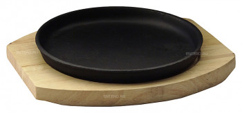 Сковорода на подставке Luxstahl круглая 185 мм (DSU-S-20u)