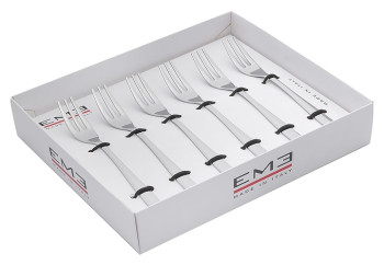 Набор десертных вилок EME Shark C12SH/CR 6 шт.