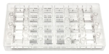 Форма для шоколада на магнитах P.L. Proff Cuisine 73038059 "Квадрат" 24 ячейки