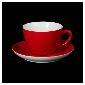 Чайная пара Corone Gusto 320 мл красная