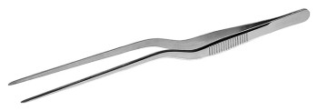 Пинцет Luxstahl 20 см (нерж. сталь) изогнутый
