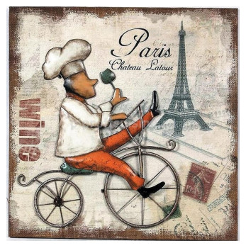 Картина P.L. Proff Cuisine FH83-13201 "Paris" 50х50х4,5 см