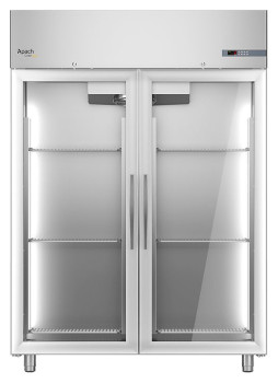 Шкаф морозильный Apach Chef Line LCFM140MD2G со стеклянными дверьми