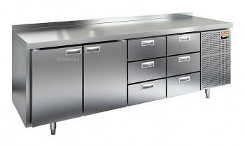 Стол морозильный HICOLD SN 1133/BT G с мойкой