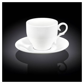 Чашка чайная с блюдцем Wilmax WL-993105 / AB