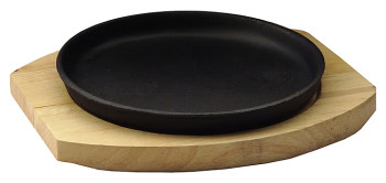 Сковорода порционная Luxstahl DSU-S-22u 220 мм, чугун, на подставке