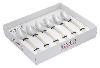 Набор кофейных ложек EME Impero Gold Decor C09IM/OR 6 шт.