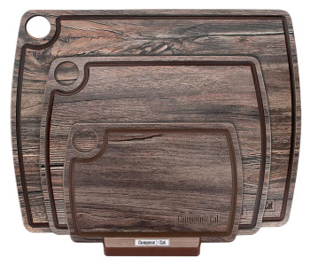 Набор разделочных досок ComposeEat NRD30634KL6 3 шт., дуб мореный