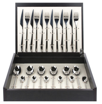 Набор столовых приборов CUTIPOL Icon IC.006 24 шт., зеркальная сталь