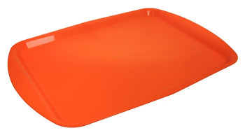 Поднос столовый Клен 560Т 490х360 мм (полипропилен особо прочный) оранжевый