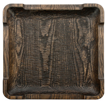 Доска сервировочная Luxstahl Рибай 300х300х45 мм, ясень