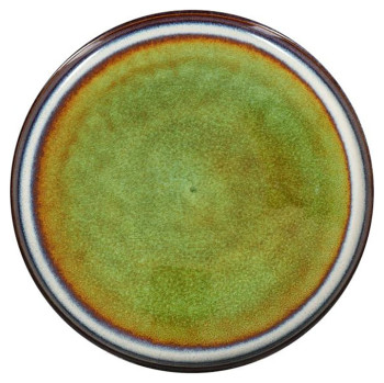 Тарелка мелкая Corone Verde HL482490 223 мм сине-зеленая