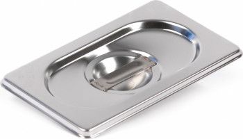 Крышка Luxstahl из нержавеющей стали для GN 1/12 [8112-L]