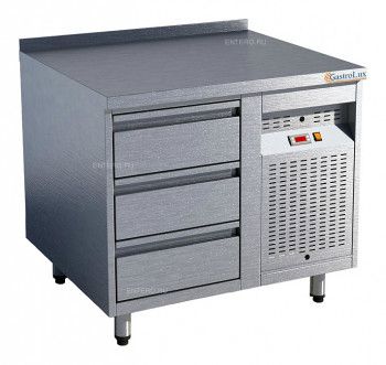 Стол холодильный Gastrolux СОБ1Г-097/3Я/S (внутренний агрегат)