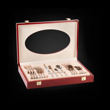 Набор «Verona» Luxstahl в деревянном футляре 16 предметов [DJ-06597]