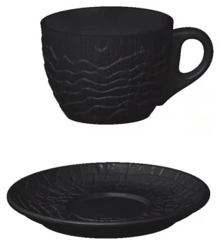 Чайная пара P.L. Proff Cuisine Black Raw Wood 81229847 200 мл