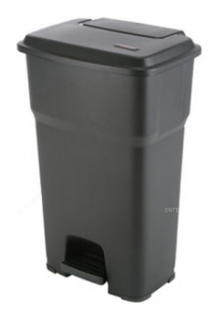 Контейнер для мусора Vileda Professional ГЕРА, 60 л, черный