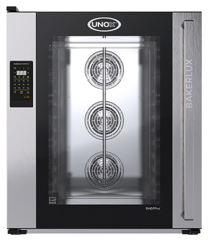 Печь конвекционная UNOX XEFT-10EU-ELRV-DR со сливным отверстием