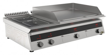 Плита индукционная комбинированная SMART INDUCTION K76-3KPPN (с грилем)