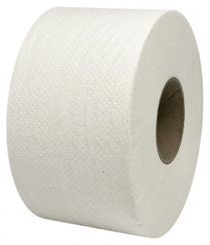 Бумага туалетная Merida КЛАССИК МИНИ 1-слойная, белая (12х200 cм)