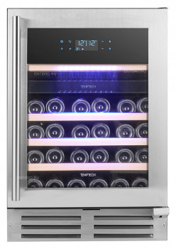 Винный шкаф Temptech Elegance EX60DX нерж. сталь