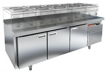 Стол холодильный HICOLD GN 111/TN LT SH