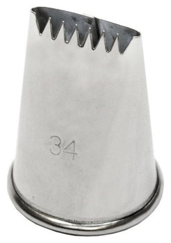 Насадка кондитерская P.L. Proff Cuisine 99005058 "Зубчатая лента" 35 мм