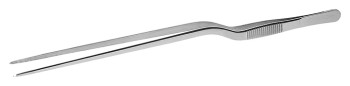 Пинцет Luxstahl 26 см (нерж. сталь) изогнутый
