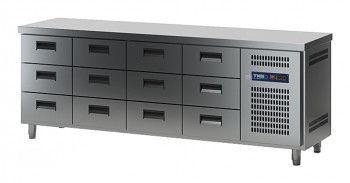 Стол холодильный ТММ СХСБ-К-1/12Я (2280x700x870)