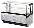 Витрина нейтральная ЧЗТО Celestium барная ювелирная с полкой XL 1430