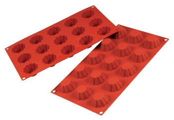 Форма силиконовая P.L. Proff Cuisine 81200441 "Бриош" 15 ячеек