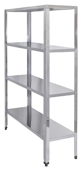 Стеллаж кухонный Luxstahl СР-1800x500x300/4