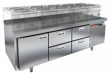 Стол морозильный HICOLD GN 122/BT LT