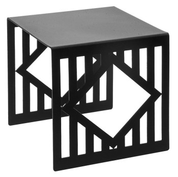 Подставка фуршетная Luxstahl Квадрат 130х130х130 мм черная