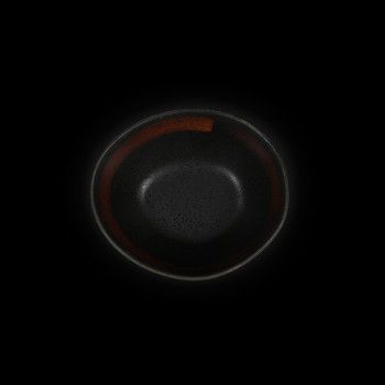 Салатник «Corone Rustico» 115 мм черный с медным