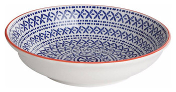 Тарелка полуглубокая Porland Mix&Match 18Z114 140 мм кобальт