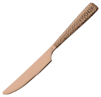 Нож десертный Pintinox Palace Martellato 1TH00006 (нерж. сталь) медный