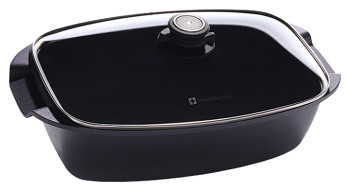 Жаровня Swiss Diamond XD 61033C (21x33 cм) с крышкой