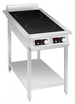 Плита индукционная INDOKOR IN3500-2PRO на подставке