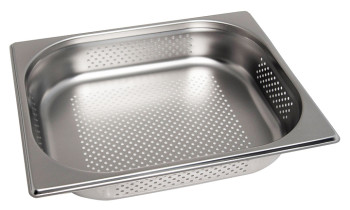 Гастроемкость EKSI E812-4PW GN 1/2-100 (325х265х100) перф., нерж. сталь