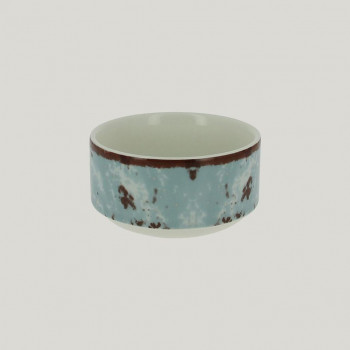 Салатник RAK Porcelain Peppery круглый штабелируемый 300 мл, d 10 см, голубой цвет