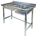 Стол приставной к посудомоечной машине Техно-ТТ СПО-532/1207П/ПравКр
