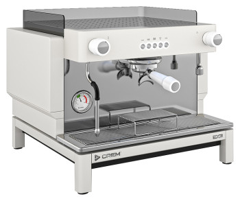 Кофемашина Crem EX3 Mini 1GR Control TA белая, высокая группа, подсветка бариста