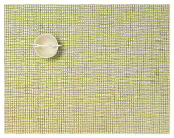 Салфетка сервировочная CHILEWICH Kiwi (100124-007) 0117-LATT-KIWI 36х48 см (винил) прямоугольная зеленая