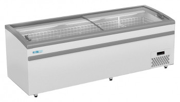 Ларь-витрина морозильная ITALFROST (CRYSPI) ЛВН 1850 (ЛБТ2 М 1850) верхний бампер, RAL 9016