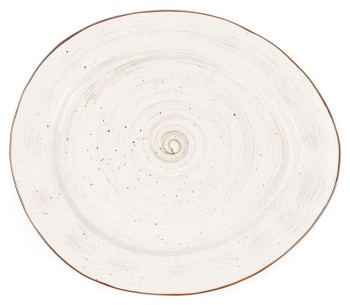 Тарелка P.L. Proff Cuisine White Fusion 73040076 225х195 мм