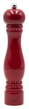 Мельница для соли Bisetti Sorrento 7152MSLRL h=250 мм бук лакированный, красная