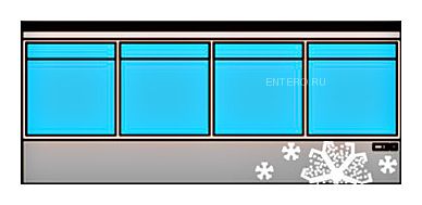 Стол морозильный Кобор NF71-4D